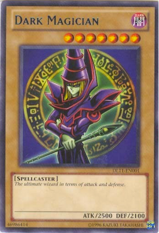 Dark Magician (Blue) [DL11-EN001] Rare | Jomio and Rueliete's Cards and Comics