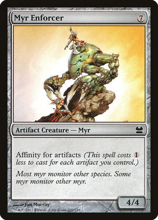 Myr Enforcer [Modern Masters] | Jomio and Rueliete's Cards and Comics