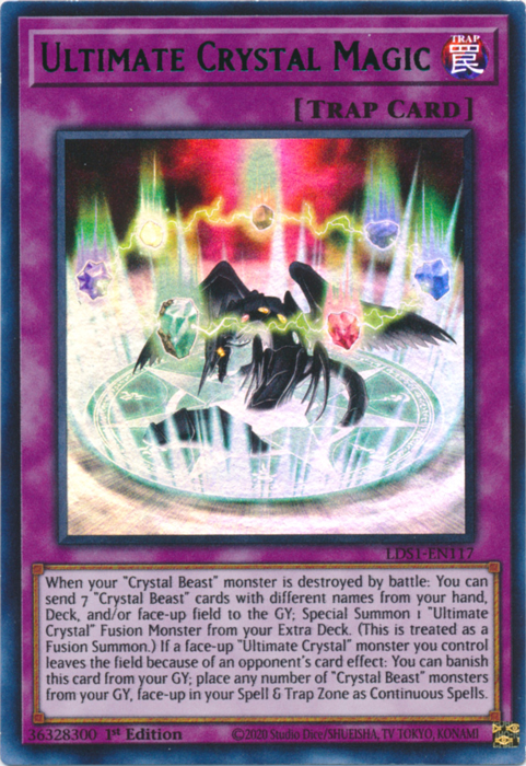 Ultimate Crystal Magic (Green) [LDS1-EN117] Ultra Rare | Jomio and Rueliete's Cards and Comics