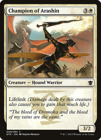 Champion of Arashin [Dragons of Tarkir] | Jomio and Rueliete's Cards and Comics