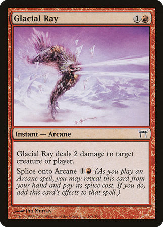 Glacial Ray [Champions of Kamigawa] | Jomio and Rueliete's Cards and Comics