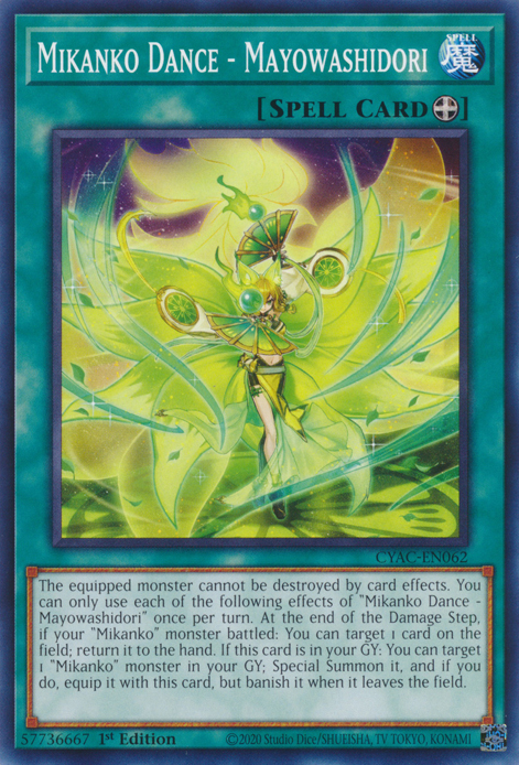 Mikanko Dance - Mayowashidori [CYAC-EN062] Common | Jomio and Rueliete's Cards and Comics