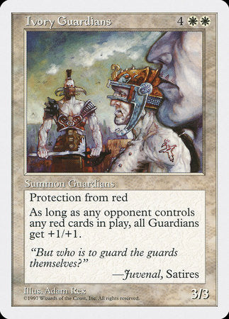 Ivory Guardians [Fifth Edition] | Jomio and Rueliete's Cards and Comics