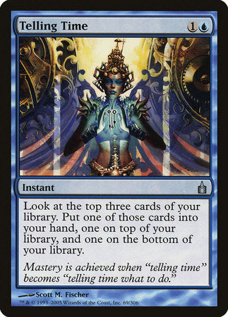Telling Time [Ravnica: City of Guilds] | Jomio and Rueliete's Cards and Comics
