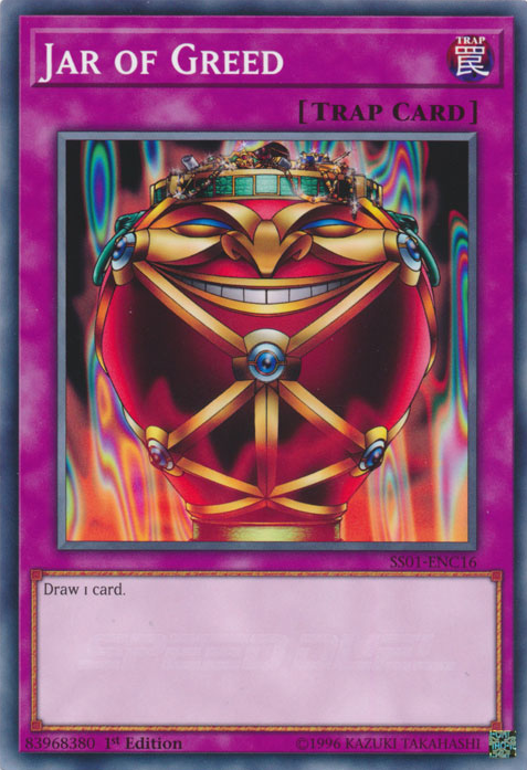 Jar of Greed [SS01-ENC16] Common | Jomio and Rueliete's Cards and Comics