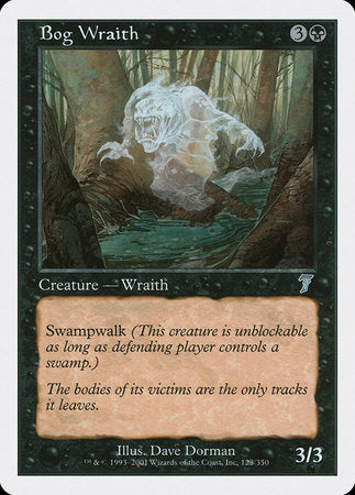 Bog Wraith [Seventh Edition] | Jomio and Rueliete's Cards and Comics