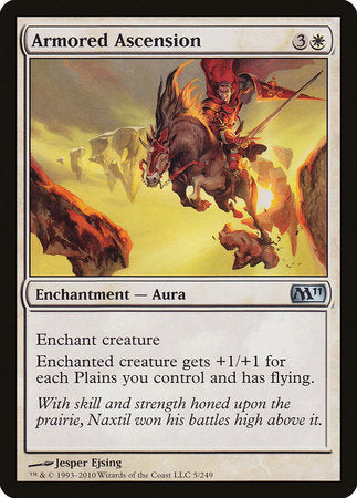 Armored Ascension [Magic 2011] | Jomio and Rueliete's Cards and Comics