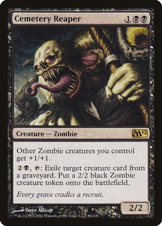 Cemetery Reaper [Magic 2012] | Jomio and Rueliete's Cards and Comics