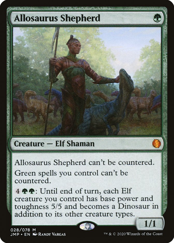 Allosaurus Shepherd [Jumpstart] | Jomio and Rueliete's Cards and Comics