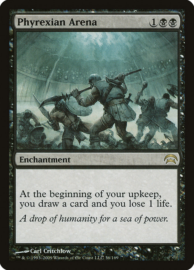Phyrexian Arena [Planechase] | Jomio and Rueliete's Cards and Comics