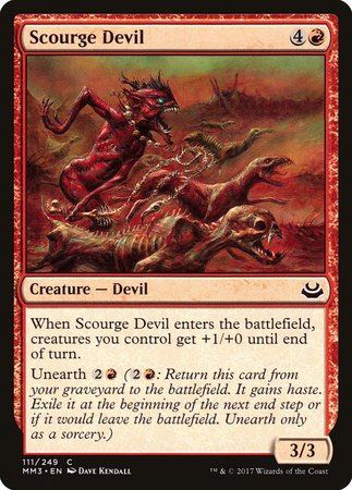 Scourge Devil [Modern Masters 2017] | Jomio and Rueliete's Cards and Comics