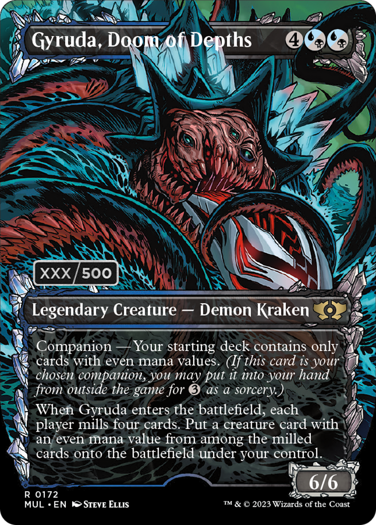Gyruda, Doom of Depths (Serialized) [Multiverse Legends] | Jomio and Rueliete's Cards and Comics