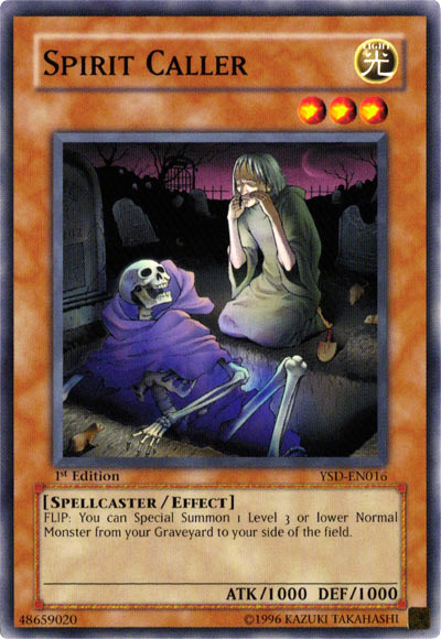 Spirit Caller [YSD-EN016] Common | Jomio and Rueliete's Cards and Comics