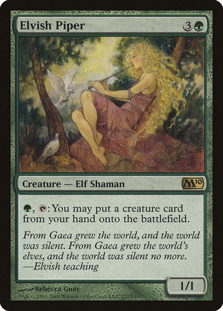 Elvish Piper [Magic 2010] | Jomio and Rueliete's Cards and Comics