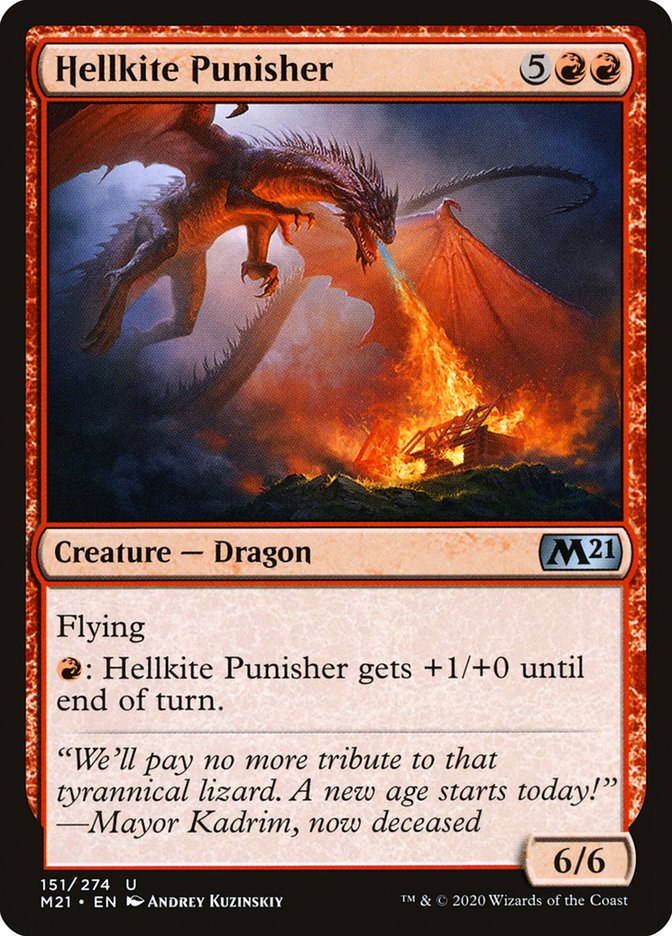 Hellkite Punisher [Core Set 2021] | Jomio and Rueliete's Cards and Comics