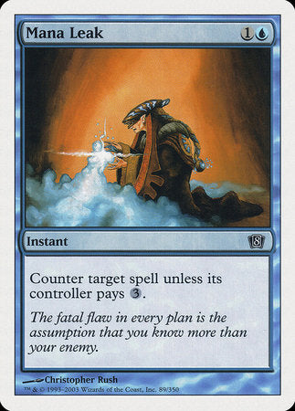 Mana Leak [Eighth Edition] | Jomio and Rueliete's Cards and Comics