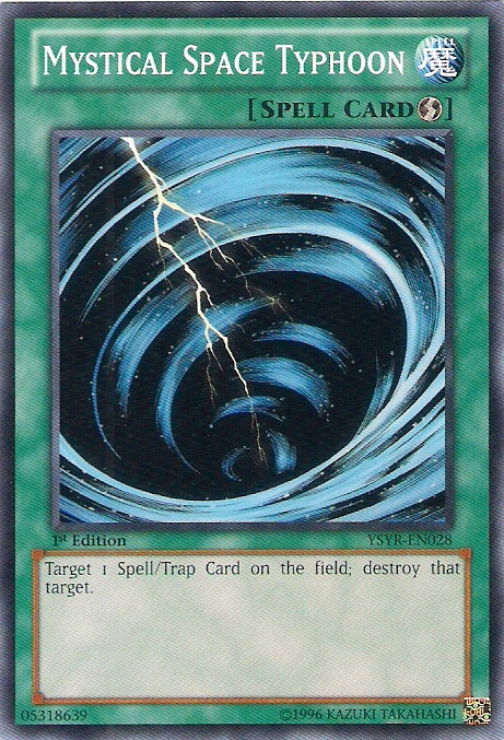 Mystical Space Typhoon [YSYR-EN028] Common | Jomio and Rueliete's Cards and Comics