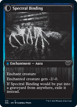 Binding Geist // Spectral Binding [Innistrad: Double Feature] | Jomio and Rueliete's Cards and Comics