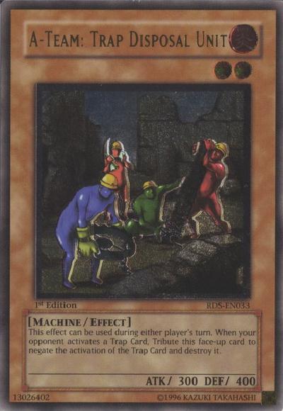 A-Team: Trap Disposal Unit (UTR) [RDS-EN033] Ultimate Rare | Jomio and Rueliete's Cards and Comics