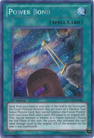 Power Bond [LCGX-EN184] Secret Rare | Jomio and Rueliete's Cards and Comics