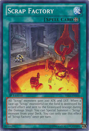 Scrap Factory [PRIO-EN066] Common | Jomio and Rueliete's Cards and Comics