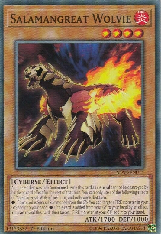 Salamangreat Wolvie [SDSB-EN011] Common | Jomio and Rueliete's Cards and Comics