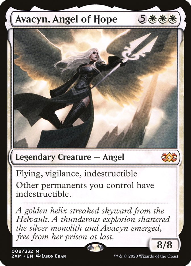 Avacyn, Angel of Hope [Double Masters] | Jomio and Rueliete's Cards and Comics