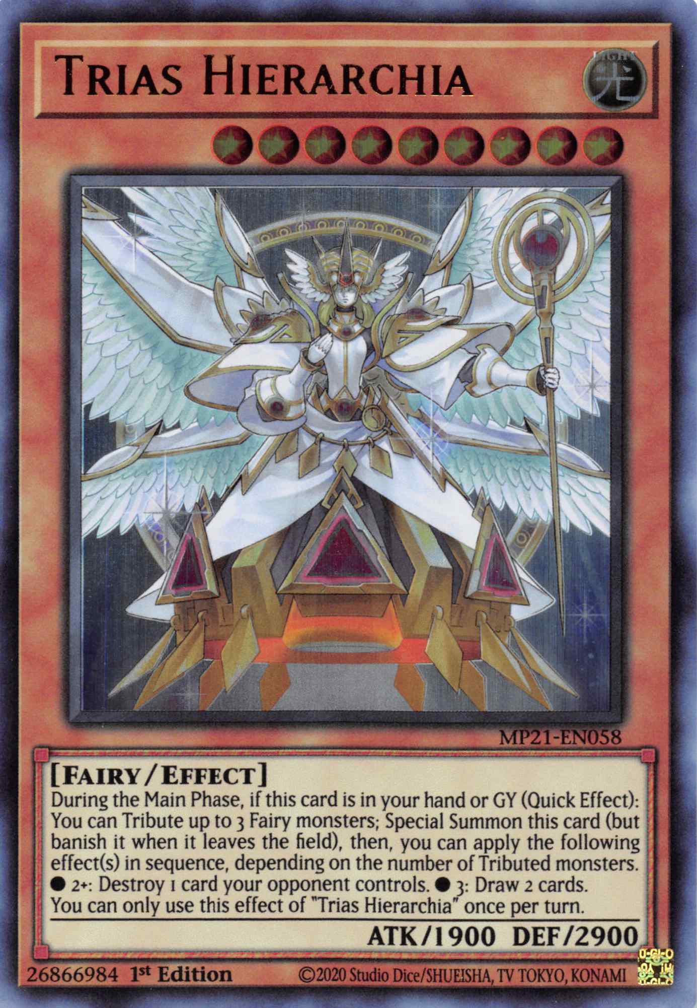 Trias Hierarchia [MP21-EN058] Ultra Rare | Jomio and Rueliete's Cards and Comics