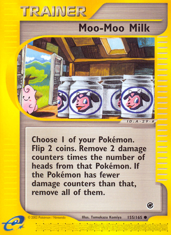 Moo-Moo Milk (155/165) [Expedition: Base Set] | Jomio and Rueliete's Cards and Comics