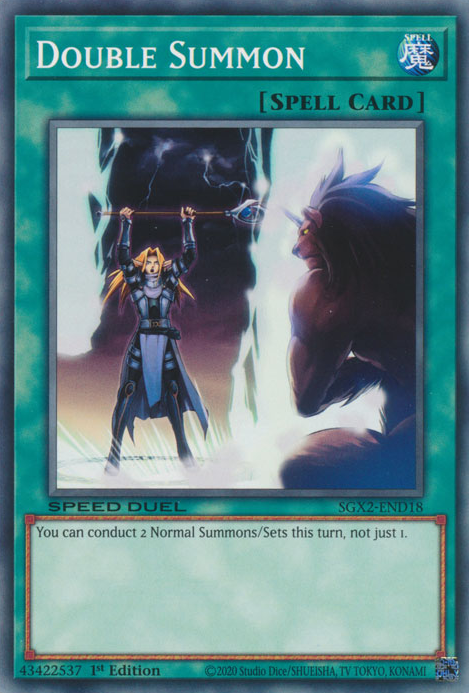 Double Summon [SGX2-END18] Common | Jomio and Rueliete's Cards and Comics