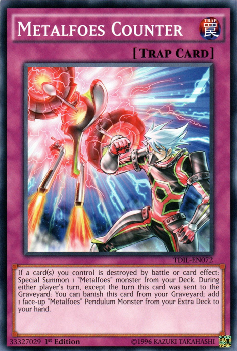 Metalfoes Counter [TDIL-EN072] Common | Jomio and Rueliete's Cards and Comics