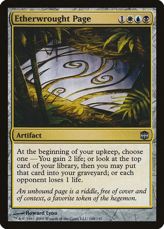 Etherwrought Page [Alara Reborn] | Jomio and Rueliete's Cards and Comics