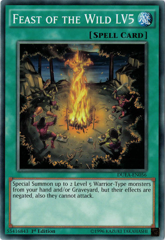 Feast of the Wild LV5 [DUEA-EN056] Common | Jomio and Rueliete's Cards and Comics