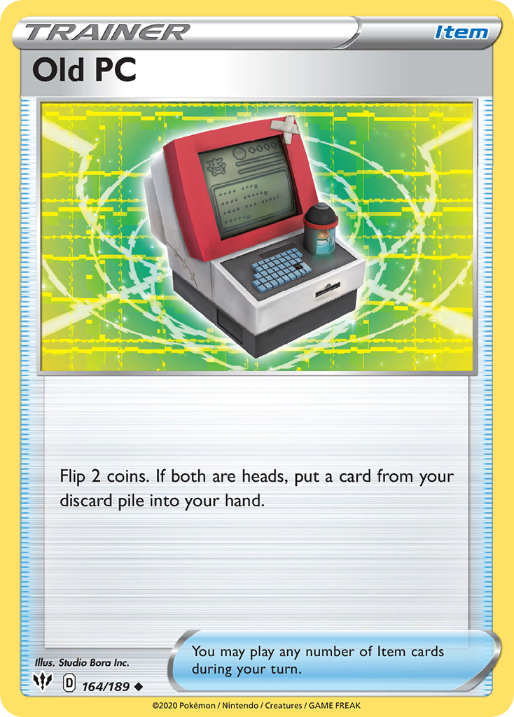 Old PC (164/189) [Sword & Shield: Darkness Ablaze] | Jomio and Rueliete's Cards and Comics