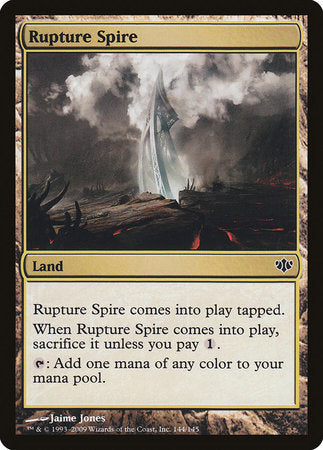 Rupture Spire [Conflux] | Jomio and Rueliete's Cards and Comics