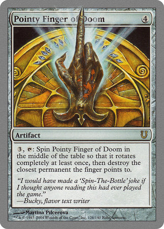 Pointy Finger of Doom [Unhinged] | Jomio and Rueliete's Cards and Comics