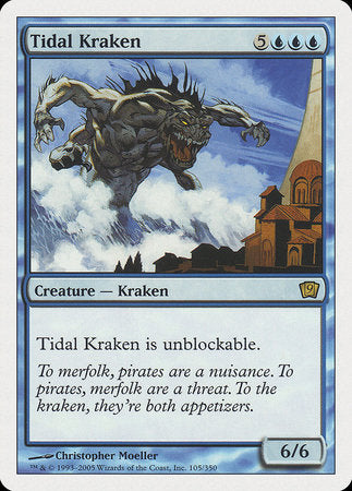 Tidal Kraken [Ninth Edition] | Jomio and Rueliete's Cards and Comics