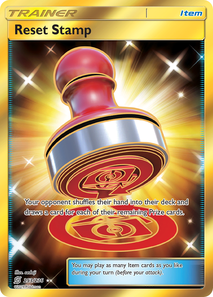 Reset Stamp (253/236) [Sun & Moon: Unified Minds] | Jomio and Rueliete's Cards and Comics