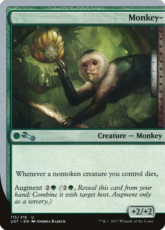 Monkey- [Unstable] | Jomio and Rueliete's Cards and Comics