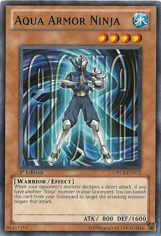 Aqua Armor Ninja [ORCS-EN015] Common | Jomio and Rueliete's Cards and Comics