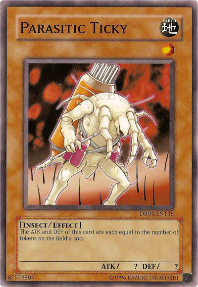 Parasitic Ticky [DR04-EN138] Common | Jomio and Rueliete's Cards and Comics