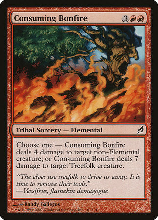 Consuming Bonfire [Lorwyn] | Jomio and Rueliete's Cards and Comics