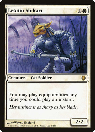Leonin Shikari [Darksteel] | Jomio and Rueliete's Cards and Comics