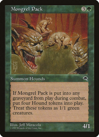 Mongrel Pack [Tempest] | Jomio and Rueliete's Cards and Comics