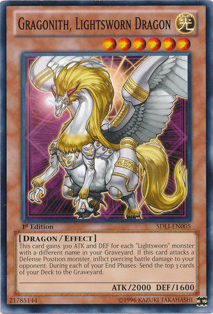 Gragonith, Lightsworn Dragon [SDLI-EN005] Common | Jomio and Rueliete's Cards and Comics