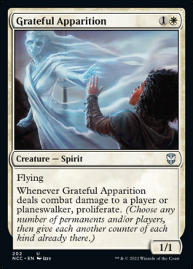 Grateful Apparition [Streets of New Capenna Commander] | Jomio and Rueliete's Cards and Comics