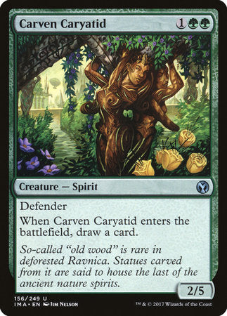Carven Caryatid [Iconic Masters] | Jomio and Rueliete's Cards and Comics