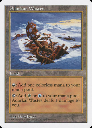 Adarkar Wastes [Fifth Edition] | Jomio and Rueliete's Cards and Comics