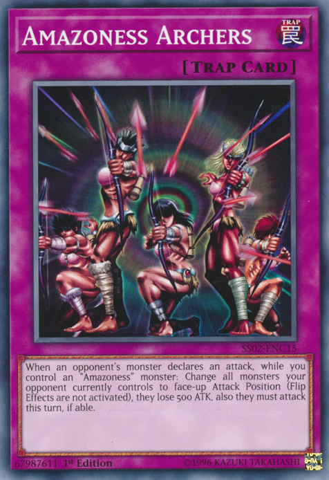 Amazoness Archers [SS02-ENC15] Common | Jomio and Rueliete's Cards and Comics