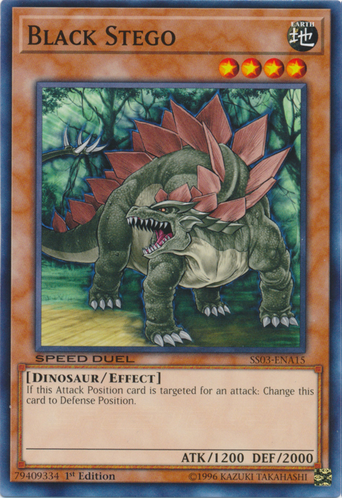 Black Stego [SS03-ENA15] Common | Jomio and Rueliete's Cards and Comics